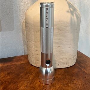 Hummer Silver Flashlight